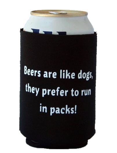 Father's Day Gift Guide for Dog Dads - Beer Cozy